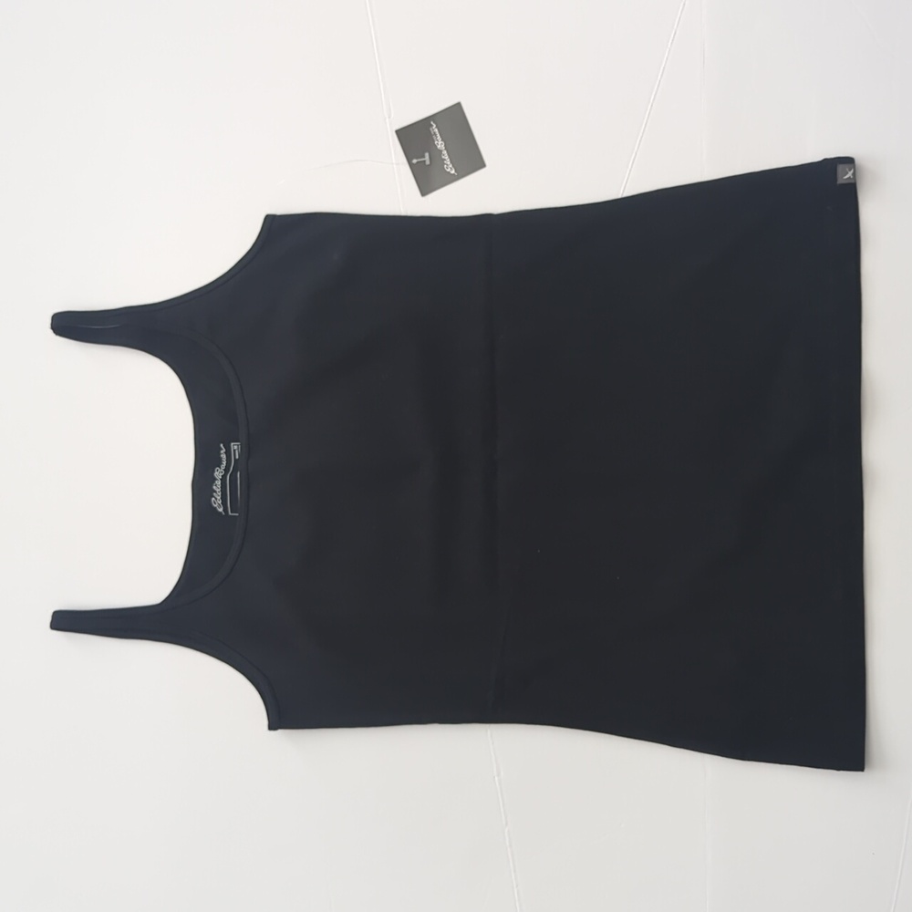 Eddie Bauer Layering Tank Black size Medium NWT - Picture 2 of 8